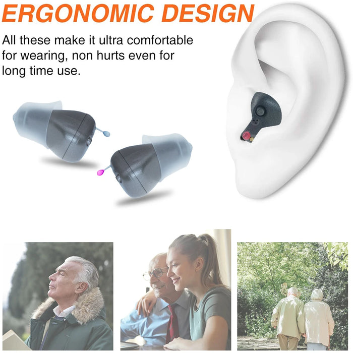 10-Channel Digital Hearing Aid with Noise Cancelling
