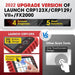 OBD2 Scanner Code Reader Diagnostic Tool with ABS, SRS, and TPMS Reset (CRP129X V20) with multi-language support and extensive vehicle coverage