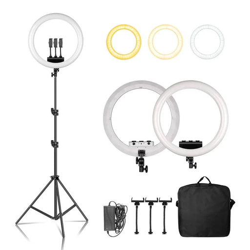 48 cm Ring Light with Tripod Stand and USB Charging 