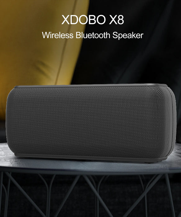 60W Portable Bluetooth Speaker with Fast Charging and 6600mAh Battery