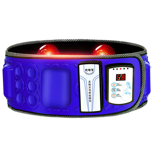 Rechargeable Wireless Sauna Heating Slimming Belt - Waist Fat Burner & Massager