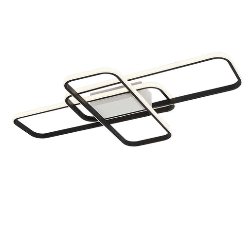 Upgrade the lighting in your home with this sleek black LED ceiling light lamp for living rooms, bedrooms, and studies