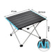  Convenient and portable table for camping, picnics, and beach trips