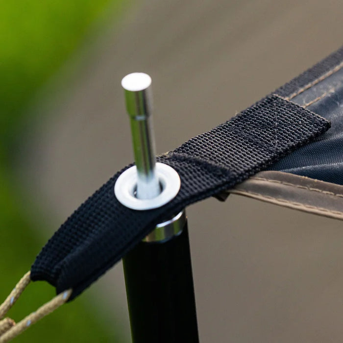 Outdoor Camping Tent Poles, 160cm, Adjustable, 7075 Aluminum Alloy, 2-Pole Set