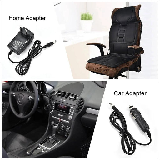 Electric Massage Chair Mat: Portable Relaxation for Home and Car - FLUXA