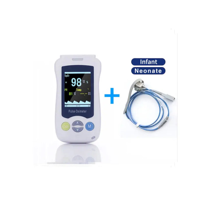 Medical-Grade Fingertip Pulse Oximeter – Portable, OLED Screen newborn infant