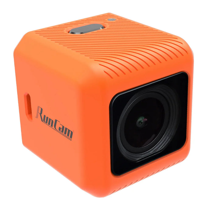 Compact 4K Camera with Stabilizer for Outdoor Adventures  RUNCAM5 Orange With 128G SD Card
