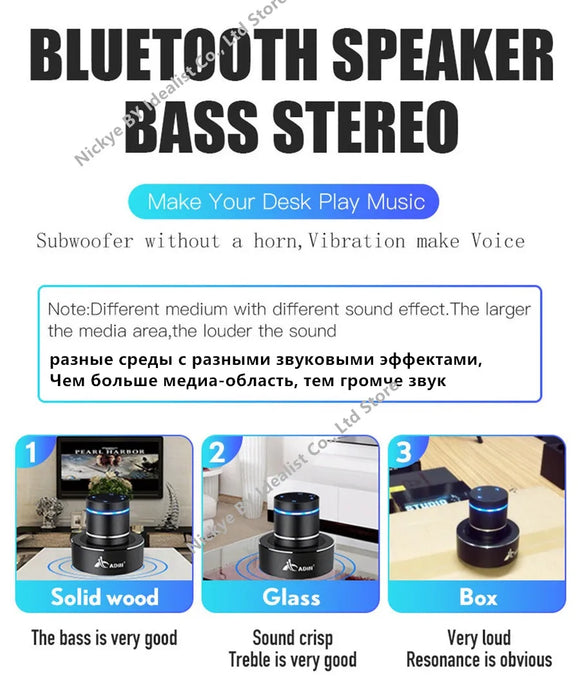 26W Vibration Bluetooth Speaker with Extra Bass