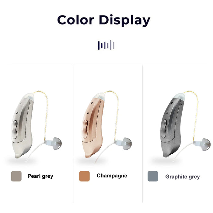 10-Channel Digital Hearing Aids with Bluetooth