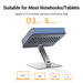 Adjustable portable laptop stand with vertical holder for MacBook and PC