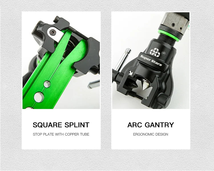 Simple and efficient clamping system for secure positioning