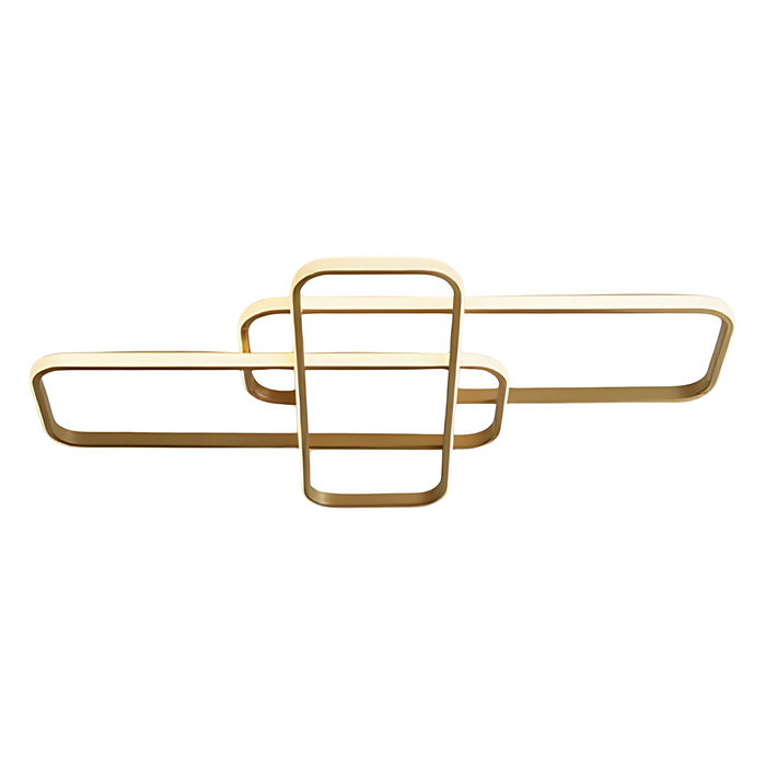 Smart Dimmable LED Ceiling Light Gold