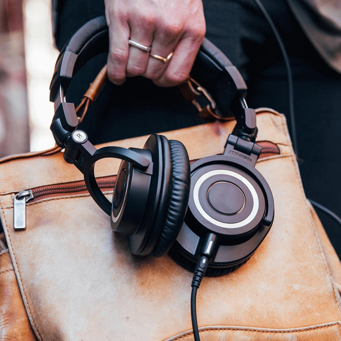 Wired Studio Monitor Headphones with Removable Cable