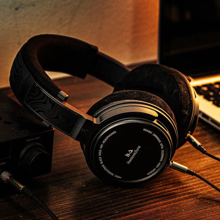 Portable 50mm Dynamic Driver Headphones – Audiophile Sound, Semi-Open Design