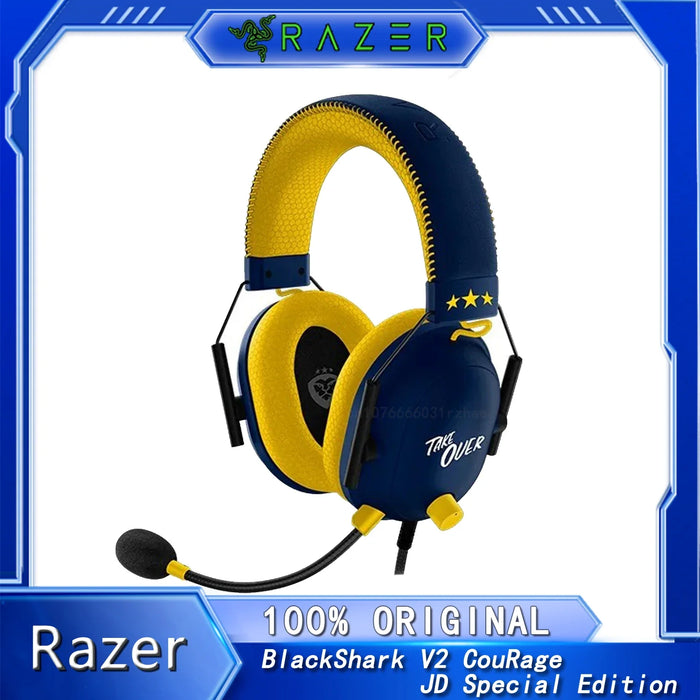 Wired Gaming Headset with 50mm Drivers & Detachable Mic
