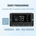 Shutter Exhaust Fan with Temp & Humidity Controller 35 cm Ventilation for Greenhouses Garages - FLUXA