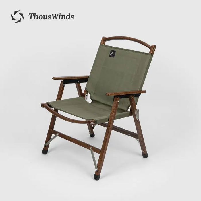 Portable Solid Wood Camping Chair Folding Outdoor TW9067-G