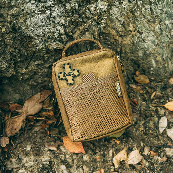 Compact and durable first aid kit for outdoor emergencies