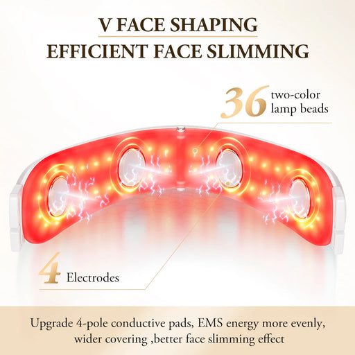 Compact and portable V-Face Lifting Device for on-the-go use