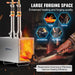 Compact and portable propane forge for tool and knife making