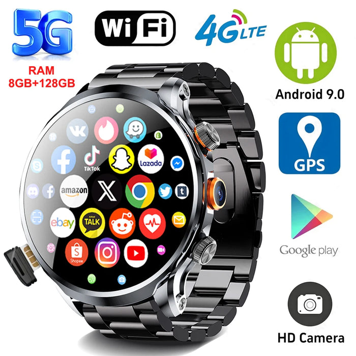 5G Smart Watch with AMOLED Display & GPS