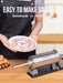 25 LBS Capacity Sausage Stuffer with 4 Plastic Stuffing Funnels