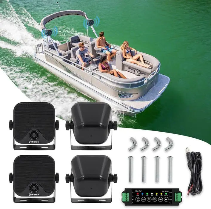 Outdoor Bluetooth Speakers with IP66 Waterproof Rating