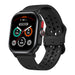 Lava Black GPS Smartwatch 215 AMOLED Display Bluetooth Calls smartwatch with always-on 215-inch AMOLED display and GPS/GLONASS/GALILEO/BEIDOU positioning