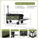 Versatile and Portable Folding Wagon Cart for Outdoor Use