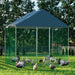 Durable galvanized pipes metal construction, rust-resistant and non-fading
