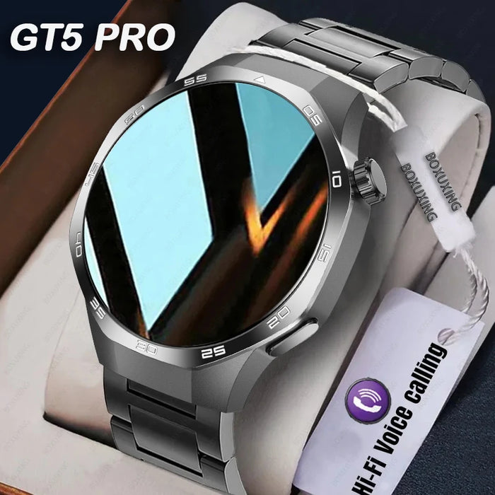 .53" AMOLED GPS Smartwatch with NFC and Bluetooth Call