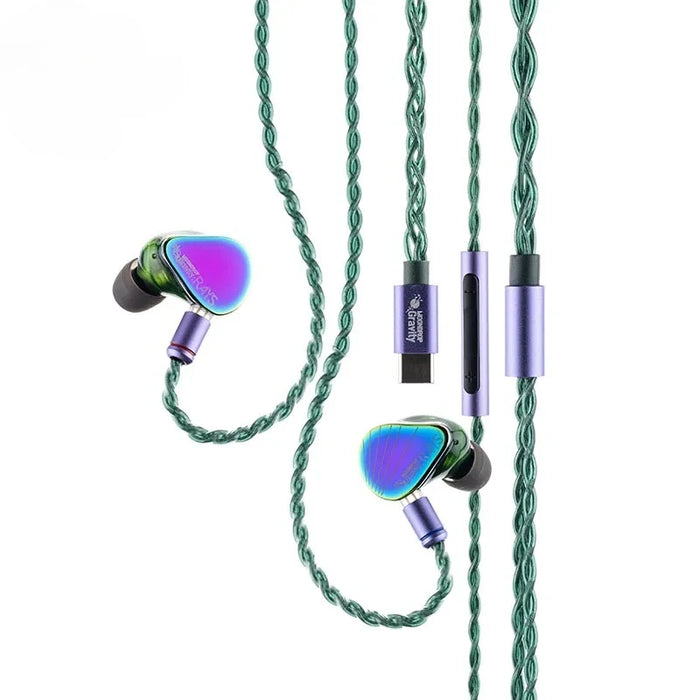 USB-C Gaming Earbuds with Planar and Dynamic Drivers
