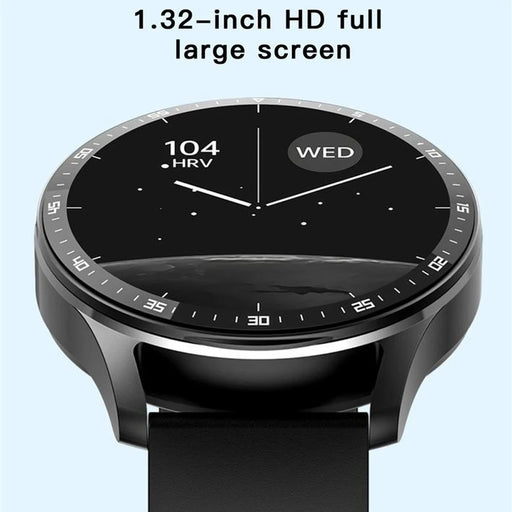 White shell 2-in-1 smartwatch with TWS earbuds and 132 AMOLED display