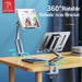 Sturdy laptop stand made of aluminum alloy and ABS plastic, suitable for work, study, or entertainment