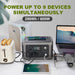 High-Capacity Portable Power Station with LiFePO4 Battery Technology