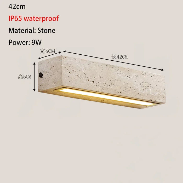 Outdoor Decorative LED Wall Sconce with Warm Light