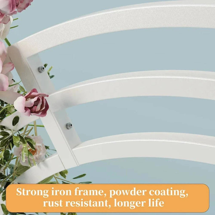 Metal Wedding Arch Stand with Sleek Design