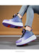 Kids Roller Skate Shoes with Retractable Wheels in Purple - Size 38