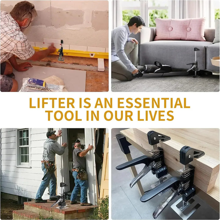 Adjustable, ergonomic handle for precise lifting and tightening tasks