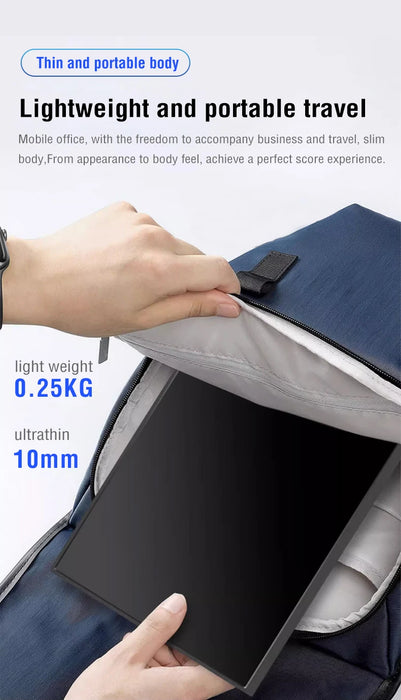10.5-Inch Portable Monitor 1280P HDR Display for Laptop or Console