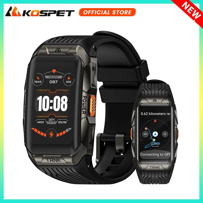 Ultra GPS Smartwatch for Men with 3D Curved Screen