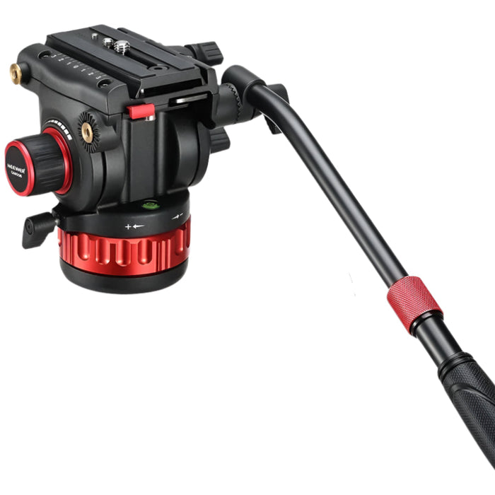 Adjustable Fluid Tripod Head with Quick Release Plate