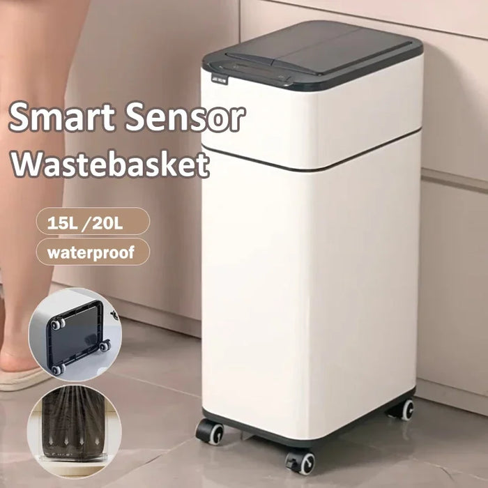 20L Automatic Kitchen Waste Bin with Motion Sensor & Odor Control