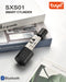 Fingerprint Cylinder Smart Door Lock Silver with Gateway Digital Keypad Key Card product showcasing its sleek design and multiple access options