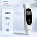 Package includes thermometer, user manual, and protective storage case

