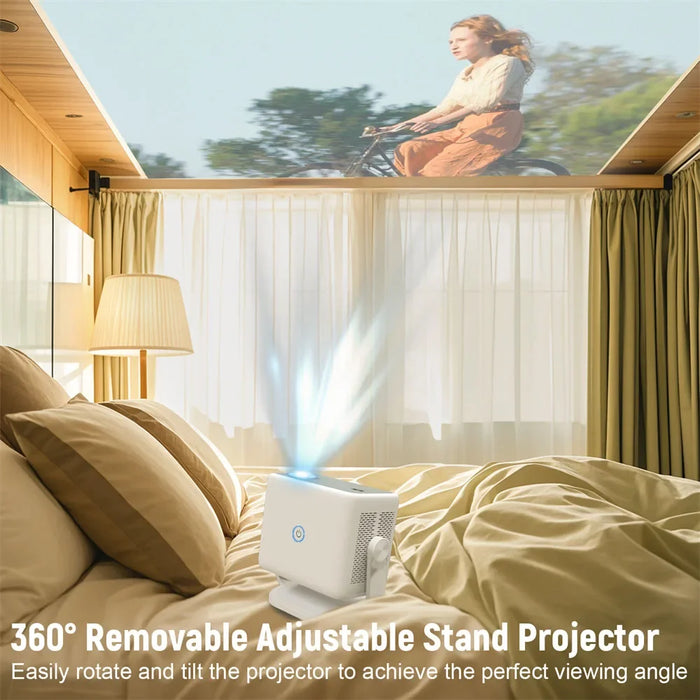Projector P350, 4K Support, Auto Keystone, WiFi6 & Android 11