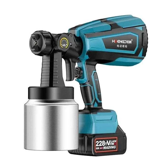 Metal pot for cordless electric spray gun with 1000mL capacity