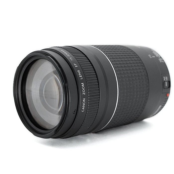 Telephoto Zoom Lens 75–300mm f/4–5.6 for Full Frame & APS-C DSLRs Yes packaging NEW
