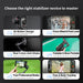 Handheld stabilizer with real-time zoom and focus wheel control