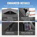 Portable Ice Shelter Waterproof Winter Fishing Tent with Anchors & Carry Bag for outdoor winter fishing adventures
